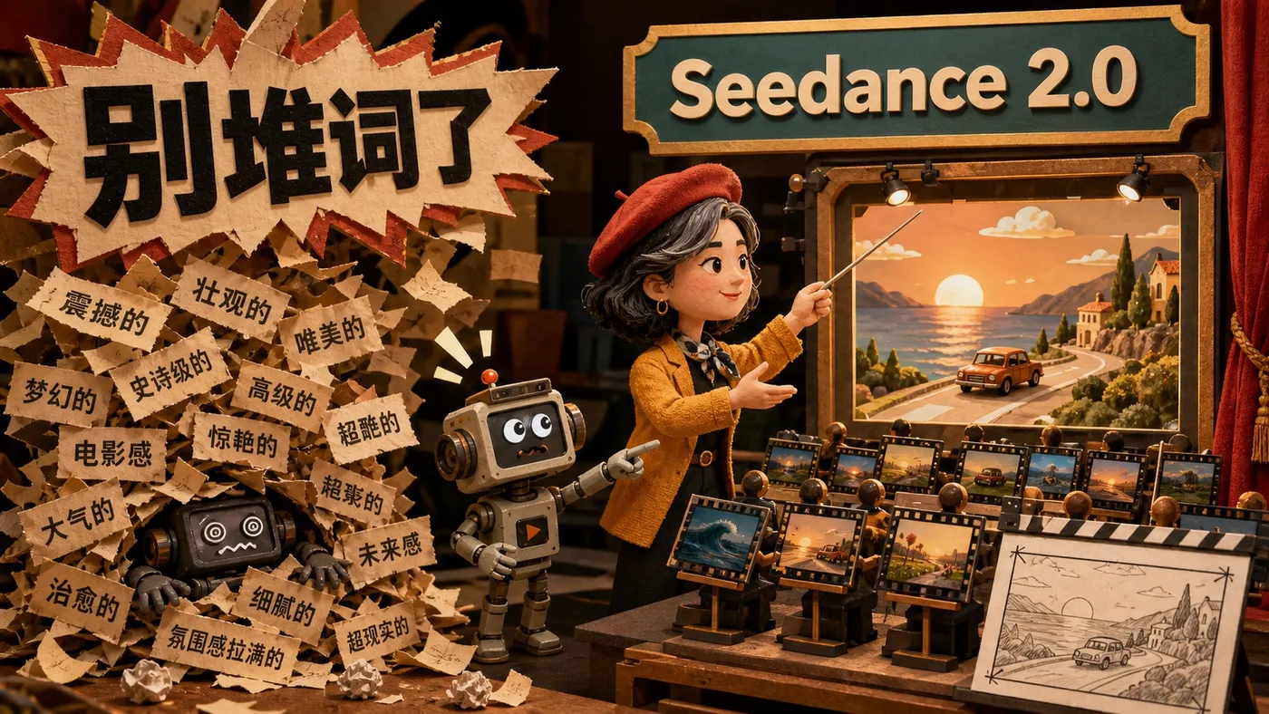 场景创作封面：Seedance 2.0 Skill OS 把提示词拉回导演桌