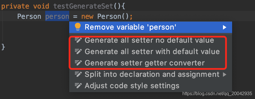 使用IDEA插件GenerateAllSetter为对象一键生成set方法-开发者社区-阿里云