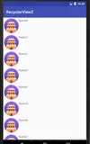 RecyclerView 实现纵向，横向，和瀑布流 的滚动布局