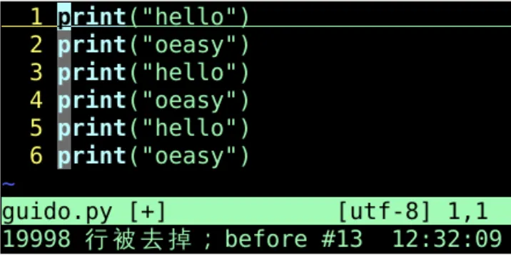 [oeasy]python024_vim读取文件_从头复制到尾_撤销_重做_reg_寄存器