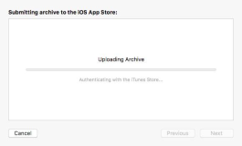 iOS__上传应用到AppStore出现Authenticating with the iTunes store