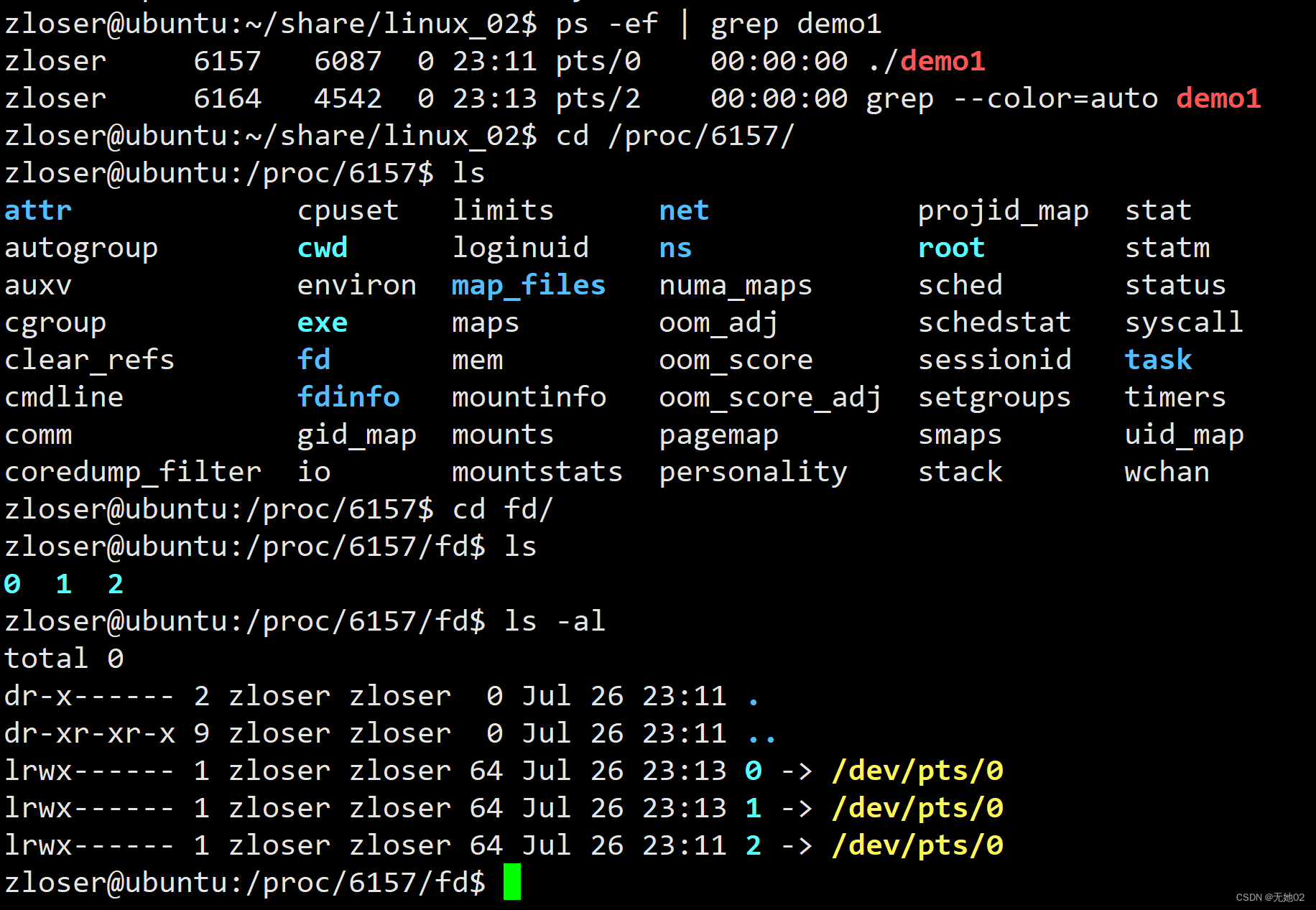 linux文件描述符fd