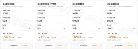 阿里云企业邮箱注册申请流程