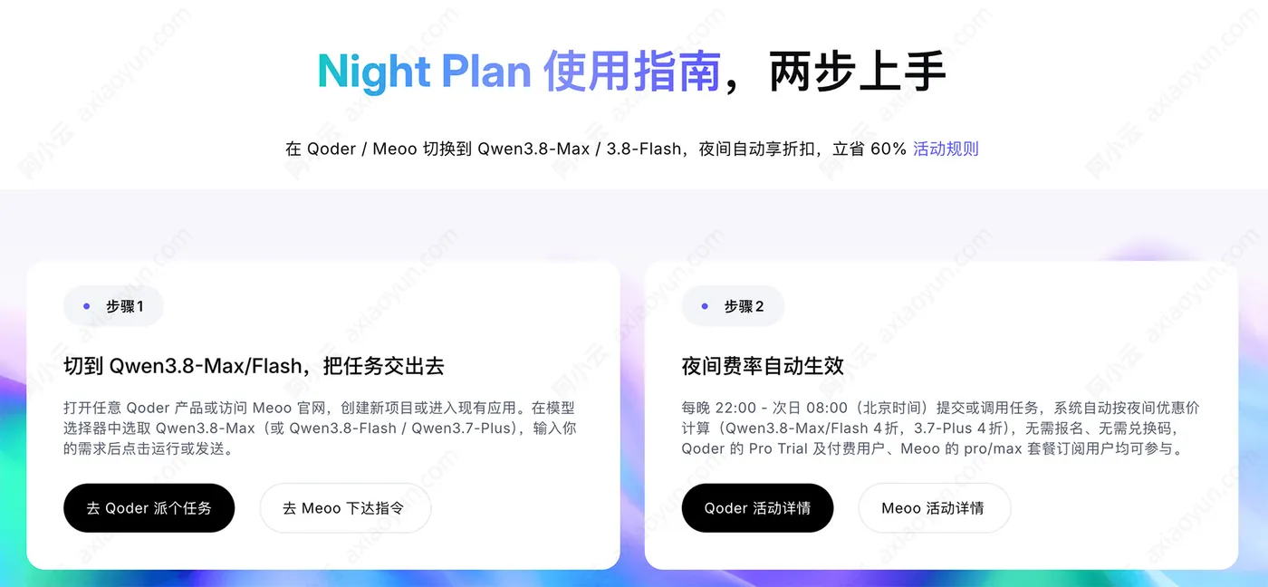 Night Plan使用指南