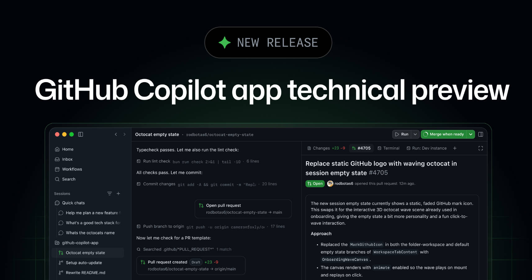 编程范式的下一次跃迁：深度解析全新的 GitHub Copilot 独立桌面应用-阿里云开发者社区