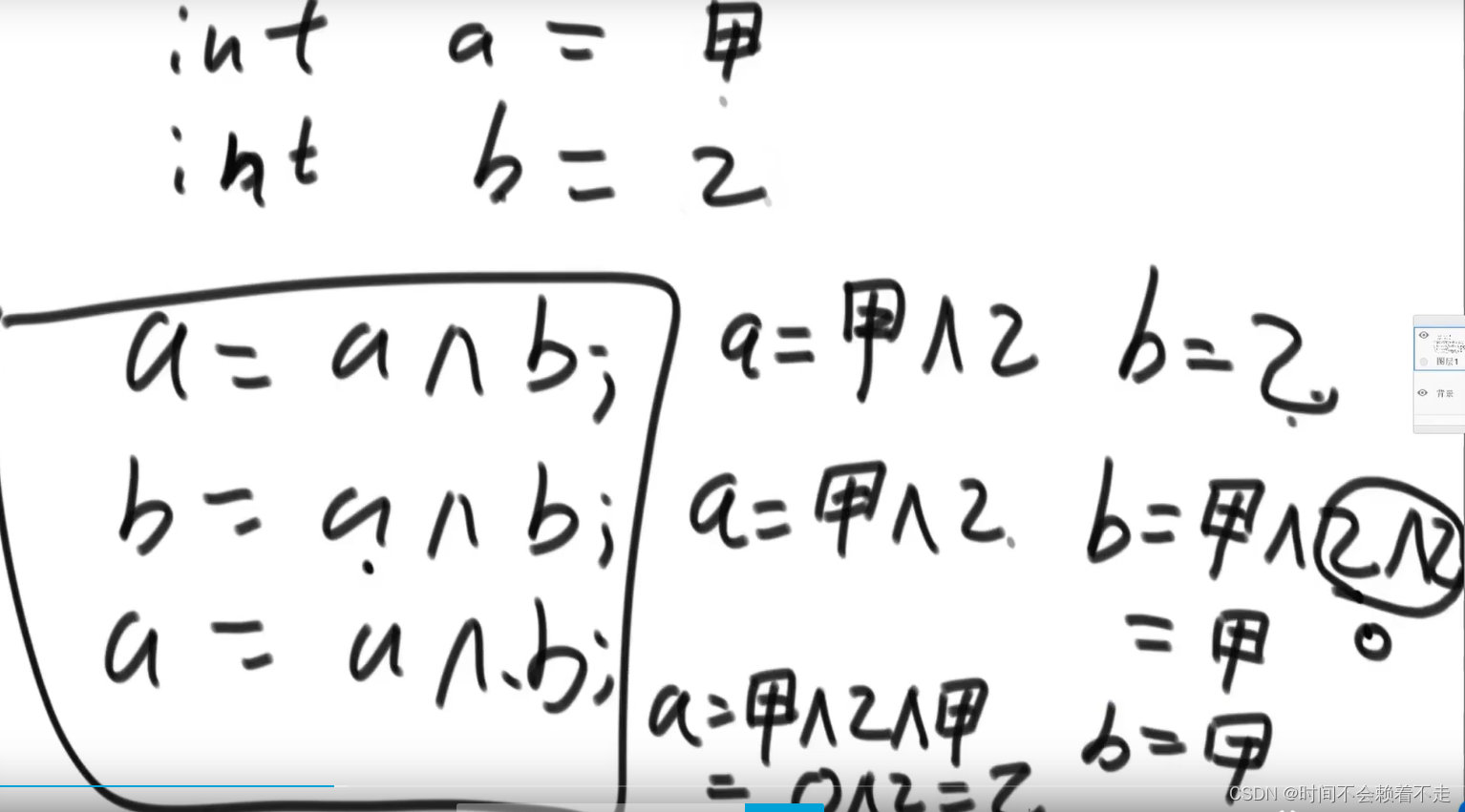 java中swap方法交换两个数的值的两种写法