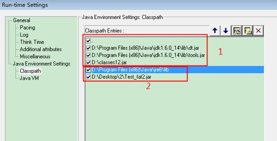 loadrunner 脚本开发-调用java jar文件远程操作Oracle数据库测试 
