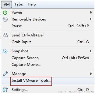 VMware Linux下拖拽补丁vmtools的安装和卸载 