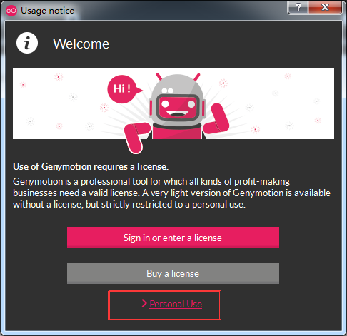 Genymotion Android模拟器Genymotion的安装和使用 