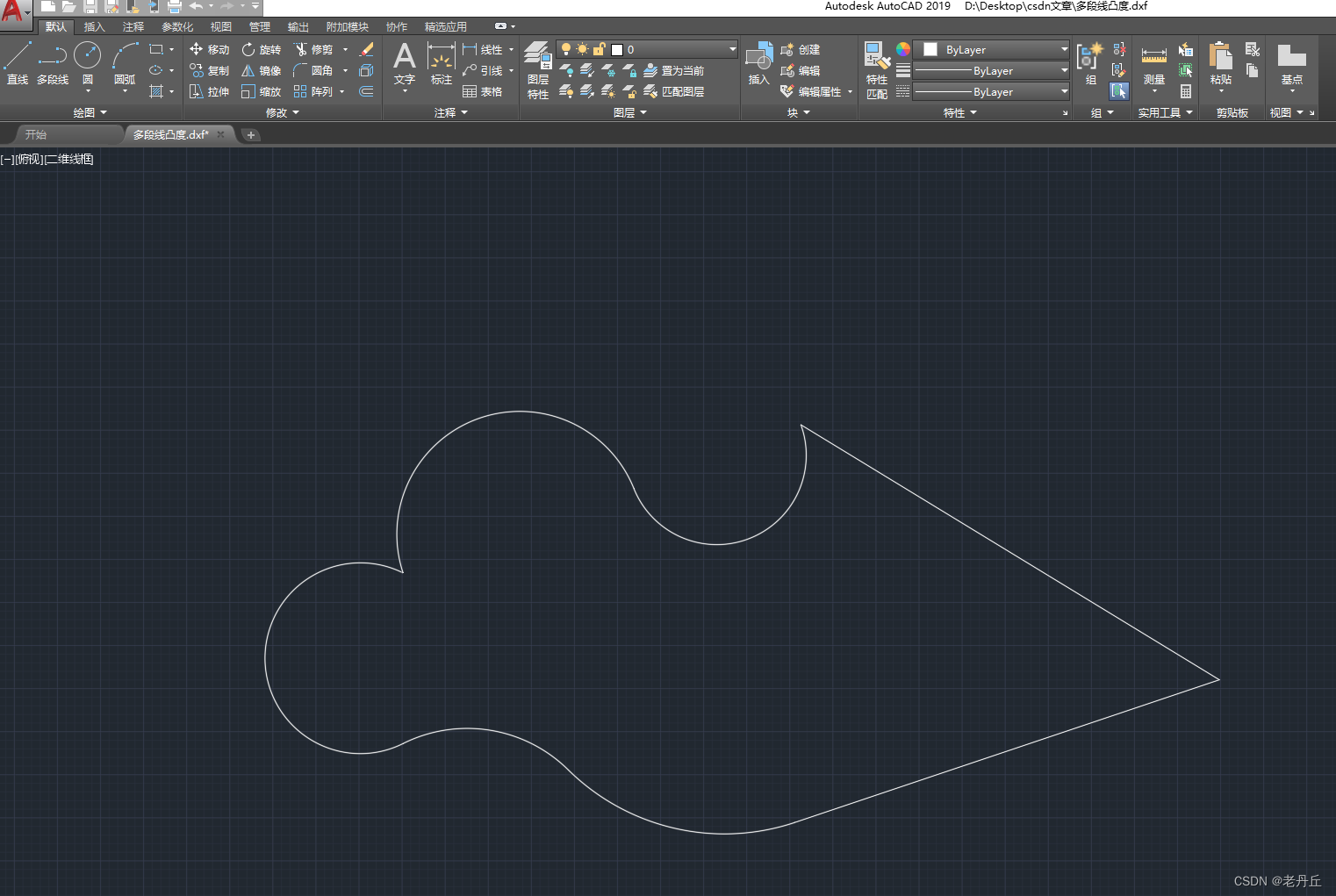 CAD数据文件格式DXF部分实体(圆弧、椭圆、凸度)解析[原理讲解+公式推导+java实现]
