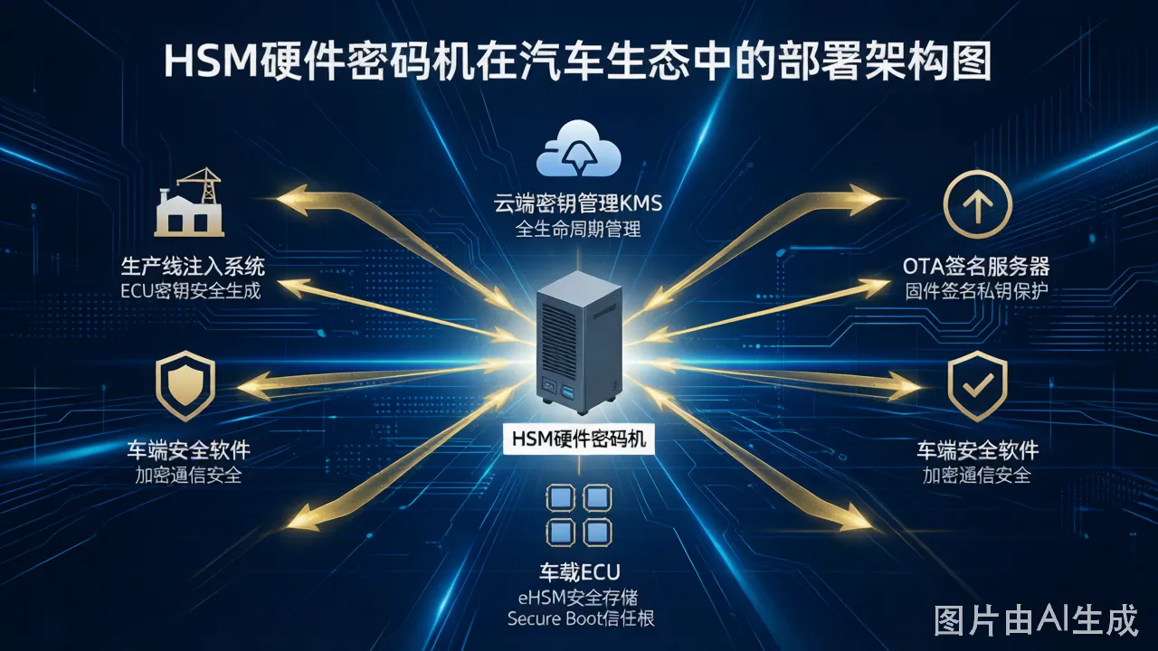 HSM硬件安全模块在汽车生态中的部署架构图_中文标注_深蓝科_2026-06-08T03-59-36.png