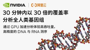 阿里云携手NVIDIA发布云上端到端一站式基因分析解决方案