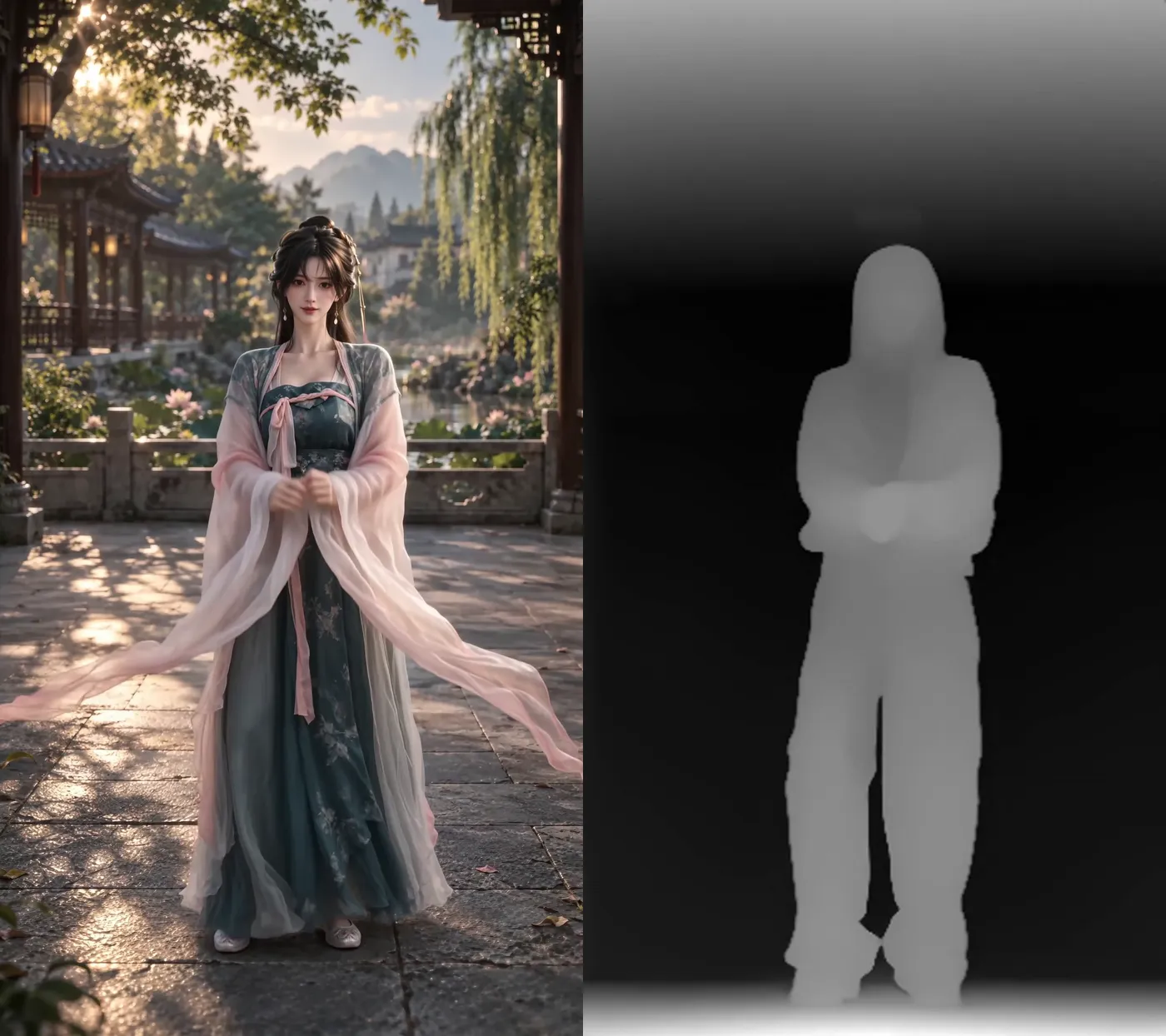 视频深度提取_原画与深度对照.png