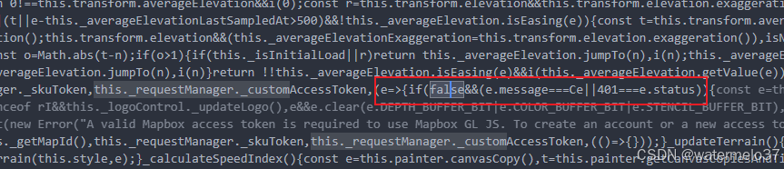 mapbox没有token/token失效，地图闪烁后变空白，报错Error: A valid Mapbox access token is ...