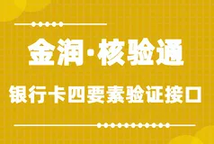 金润·核验通-银行卡四要素验证接口文档