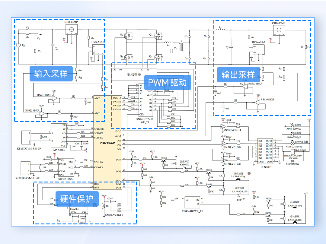 移相全桥DC-DC变换器