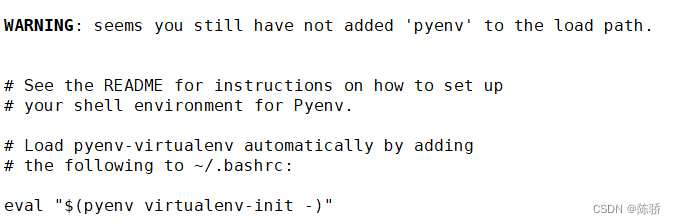 pyenv安装python虚拟环境