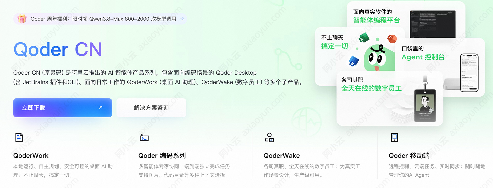 阿里云QoderCN官网