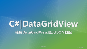 C# | 使用DataGridView展示JSON数组