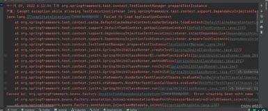 java.lang.IllegalStateException: Failed to load ApplicationContext