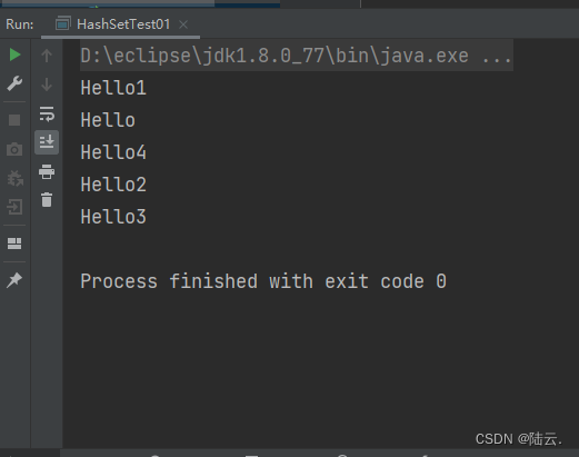 Java基础进阶Set-HashSet集合
