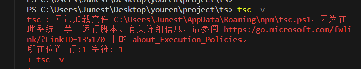 TypeScript :基本配置&数据的基本类型