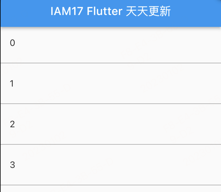 【布局 widget】Flutter ListView