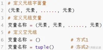 上手Python之元组