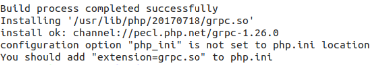 Ubuntu18.04下PHP安装gRPC