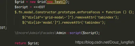 laravel-admin1.* select2下拉单选组件搜索框无法输入问题解决