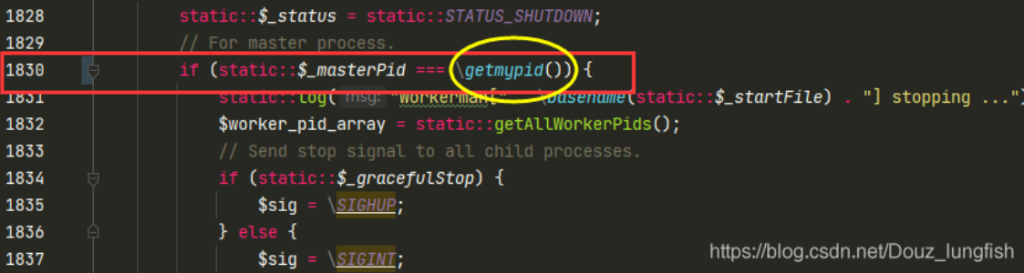 windows下 Call to undefined function posix_getpid() in ……\Workerman\Worker.php 的解决方法