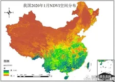 归一化植被指数（NDVI）数据、NPP数据、GPP数据、蒸散量数据、植被类型数据、生态系统类型分布数据