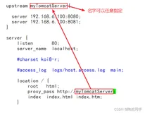 【Nginx】第五章 Nginx配置实例-负载均衡