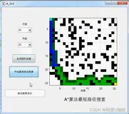 基于A星和dijkstra算法的障碍物规避matlab仿真,可以设置行列数,随机产生障碍物