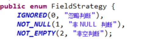 mybatis-plus更新字段的时候设置为null，忽略实体null判断