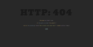 JS代码动态打印404页面源码