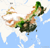 中国陆地生态系统服务价值空间分布数据集