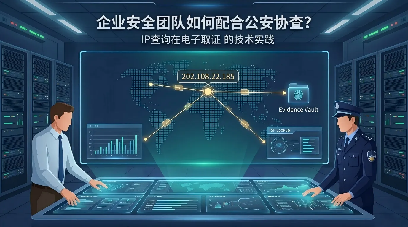 企业安全团队如何配合公安协查？IP查询在电子取证中的技术实践.png