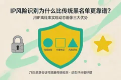 IP风险识别为什么比传统黑名单更靠谱？用IP离线库实现动态画像三大优势