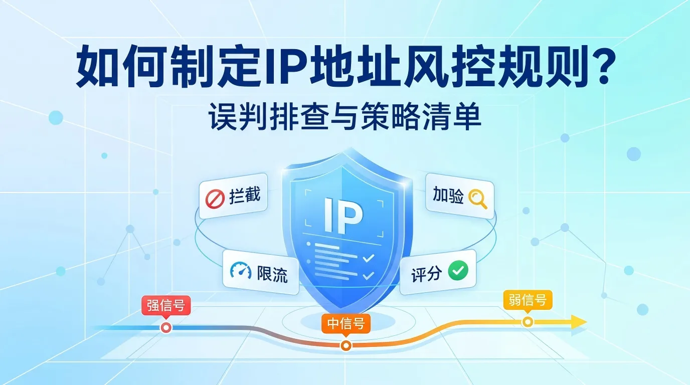 如何制定IP地址风控规则？误判排查与策略清单.png