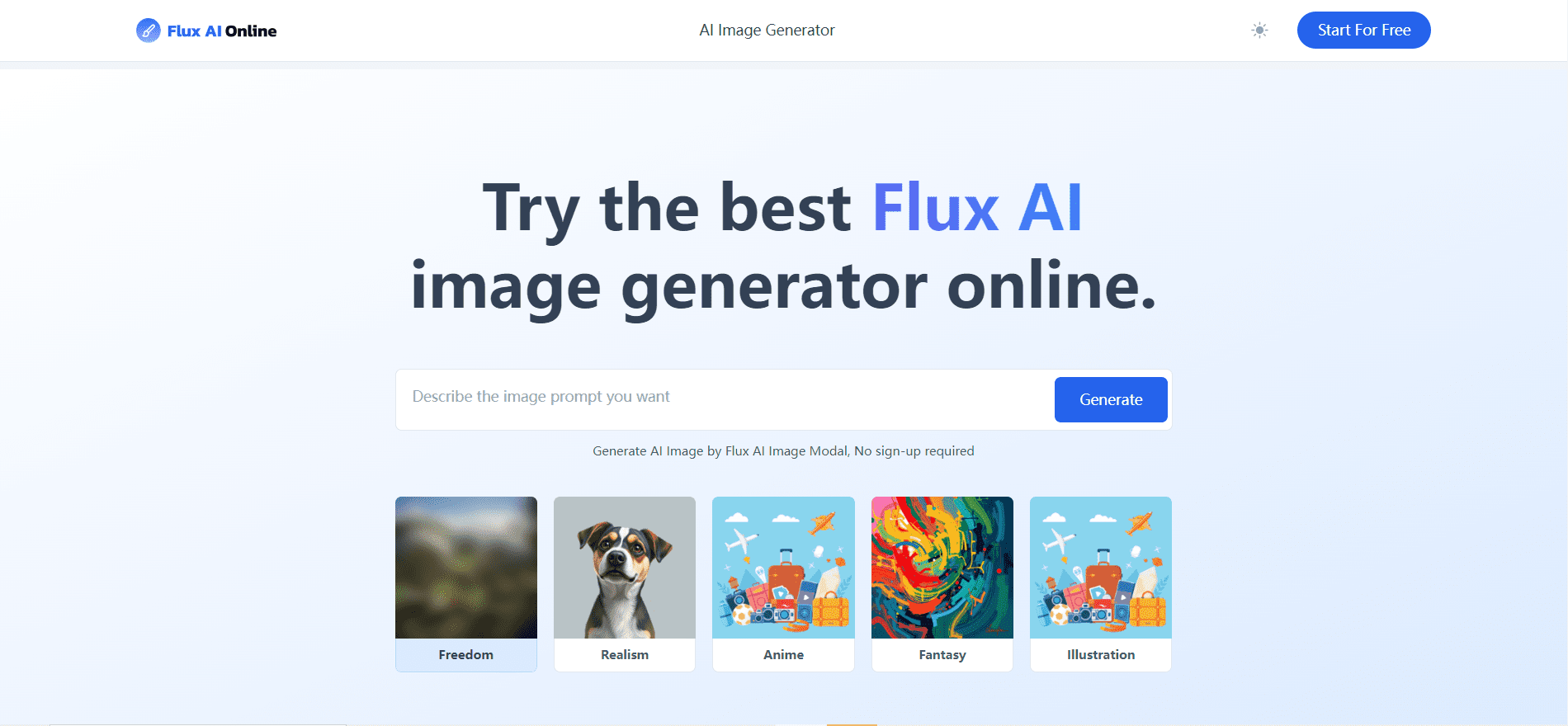 Flux AI:释放你的想象力,用文字生成图像
