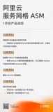 阿里云服务网格 ASM 2023 年 1 月产品动态