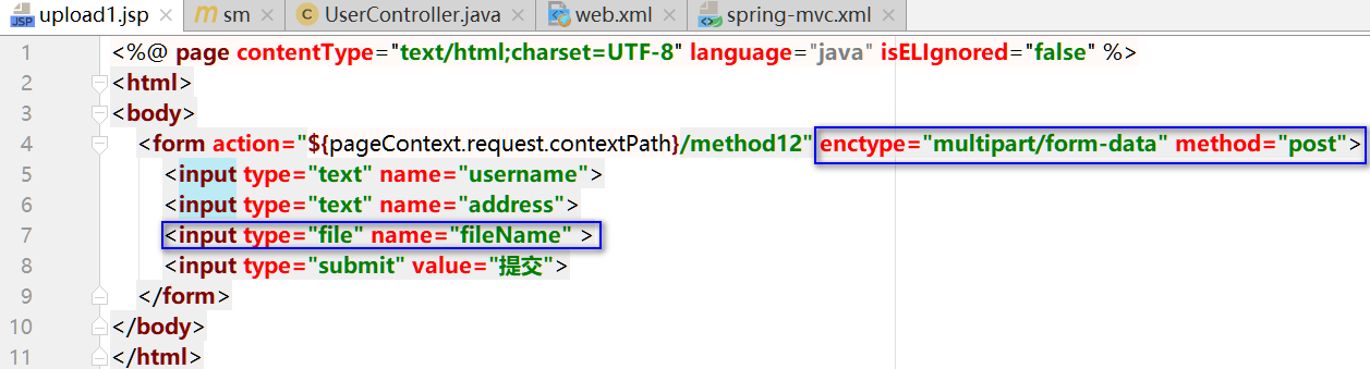SpringMVC进阶-异常拦截器文件上传和Restful风格(2)