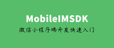 开源即时通讯IM框架MobileIMSDK的微信小程序端开发快速入门