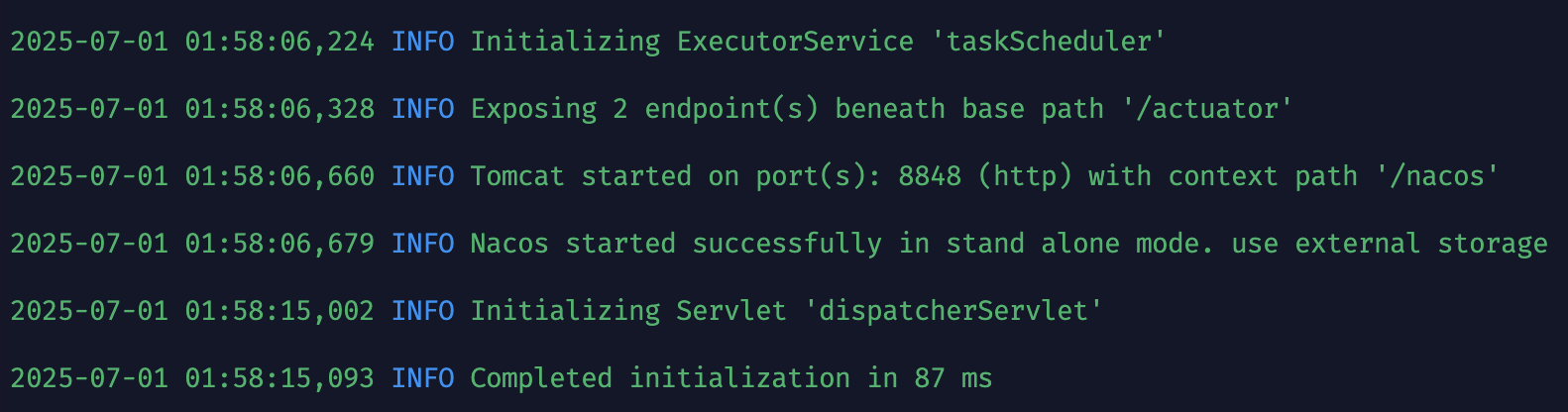 低配阿里云 ECS 如何 docker 环境部署 NACOS ： 单机版模式