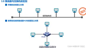 计算机网络学习15：集线器、交换机简单概述与对比