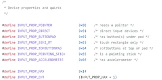 cat /proc/bus/input/devices 文件内容详解