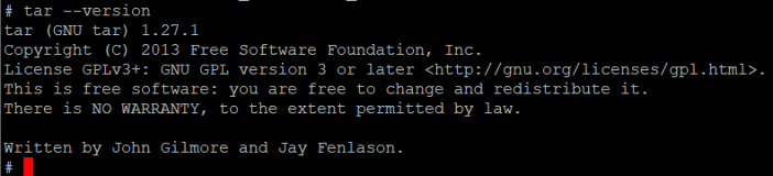 Linux下 tar命令(工具)的移植，源码下载、详细移植步骤