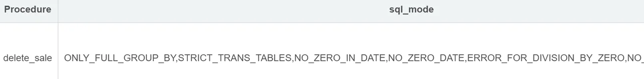 SQL 存储过程 procedure 讲解+代码实例