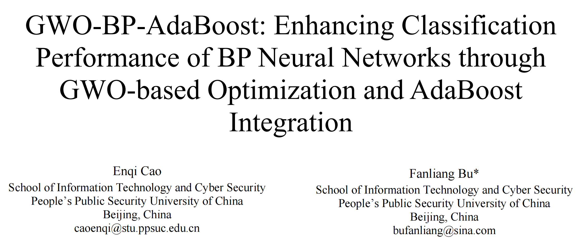 没发论文的注意啦！重磅更新！GWO-BP-AdaBoost预测！灰狼优化、人工神经网络与AdaBoost集成学习算法预测研究（Matlab代码实现）